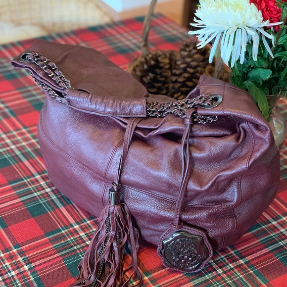 Vince Camuto Large Slouchy Shoulder Bag w/ Tassel - Picture 2 of 8